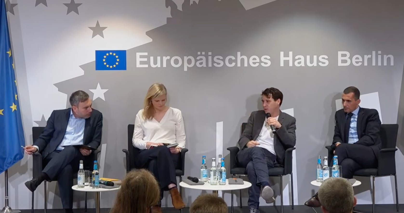 Speaking at European House in Berlin: The “Brussels effect” alone is not enough.